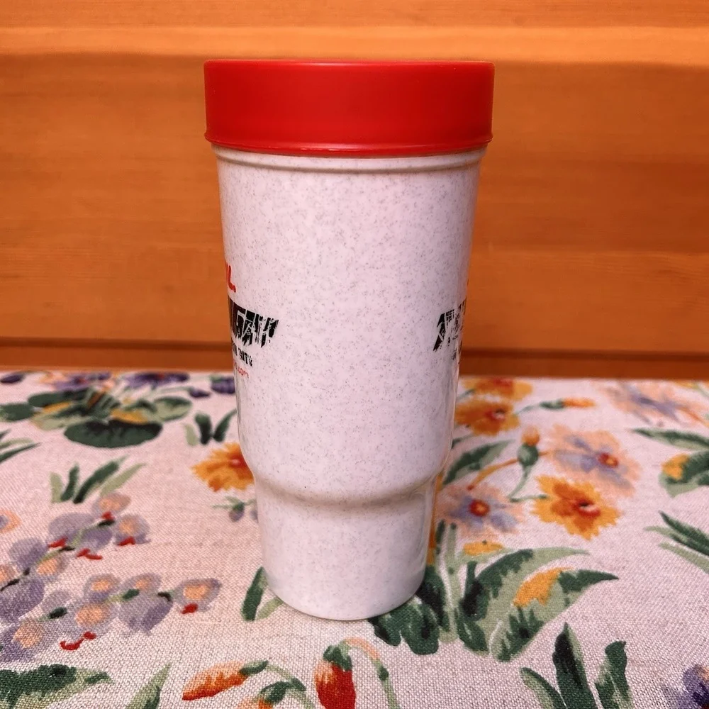 VTG SKIL Tools THE UGLY BLADES WITH BITE Travel Refill Coffee Cup Mug Lid USA